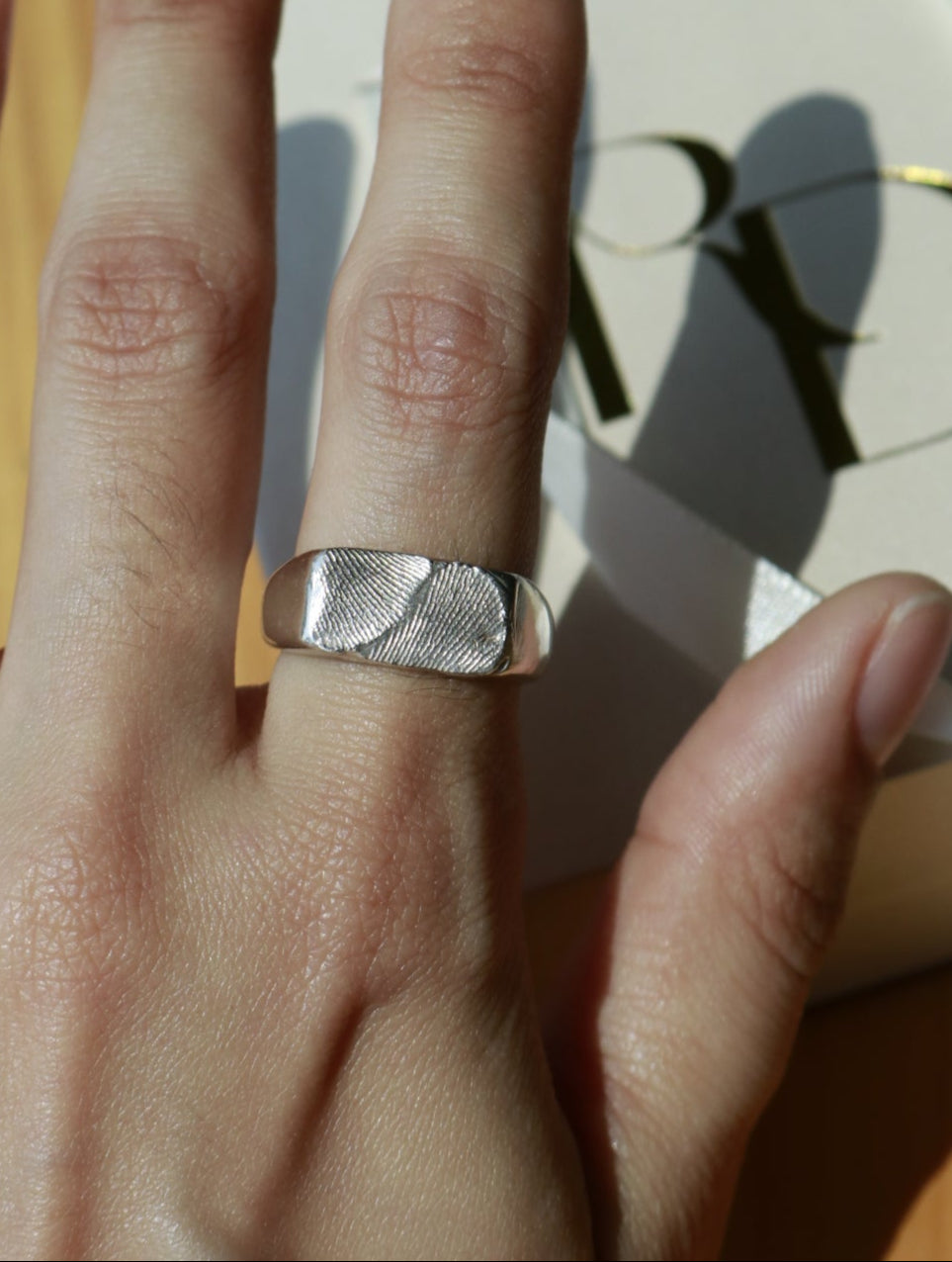 Signet Ring Imprint Kit - Fingerprint