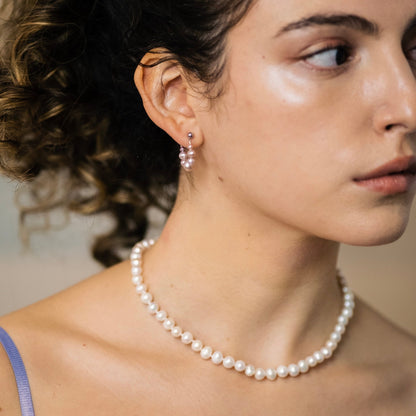 Pearl Hoops