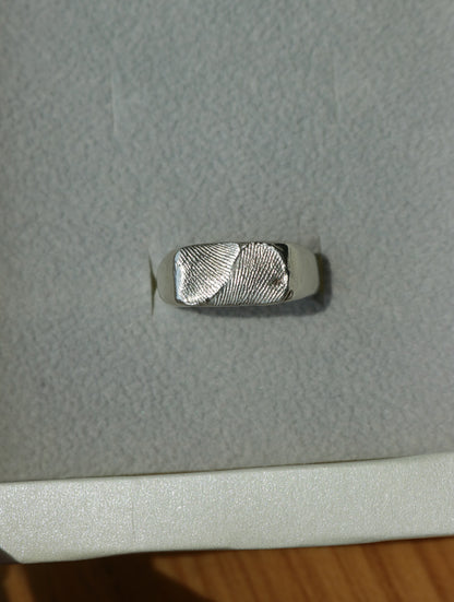 Signet Ring Imprint Kit - Fingerprint