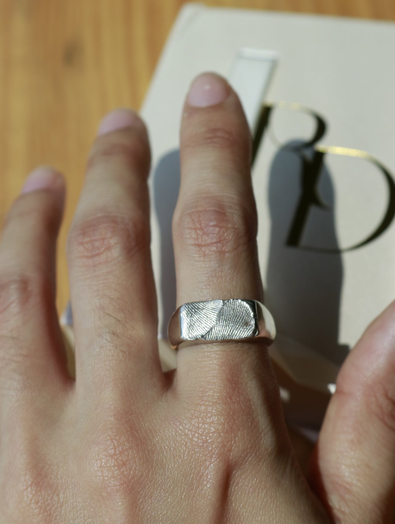 Signet Ring Imprint Kit - Fingerprint